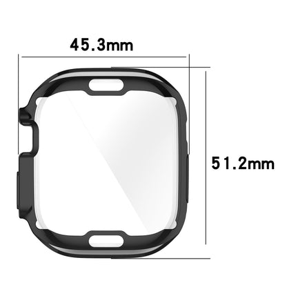 TPU All-inclusive Electroplating Protective Case For Apple Watch Ultra 1 / 2 / 3 49mm(Rose Gold) by bashfashion