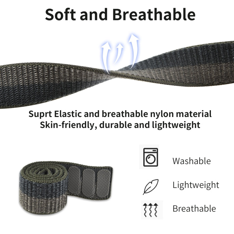 For Garmin Fenix 7 Hook And Loop Fastener Nylon Watch Band(Midnight Blue) by bashfashion