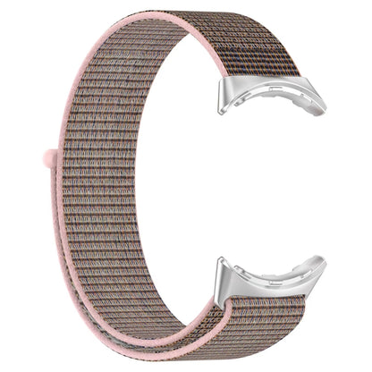 For Google Pixel Watch Metal Head Nylon Loop Watch Band(Army Green) by bashfashion