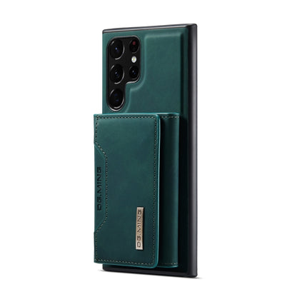 For Samsung Galaxy S23 Ultra 5G DG.MING M2 Series 3-Fold Multi Card Bag + Phone Case(Green) by DG.MING