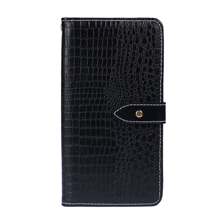 For Umidigi X idewei Crocodile Texture Horizontal Flip Leather Case with Holder & Card Slots & Wallet(Black) by idewei