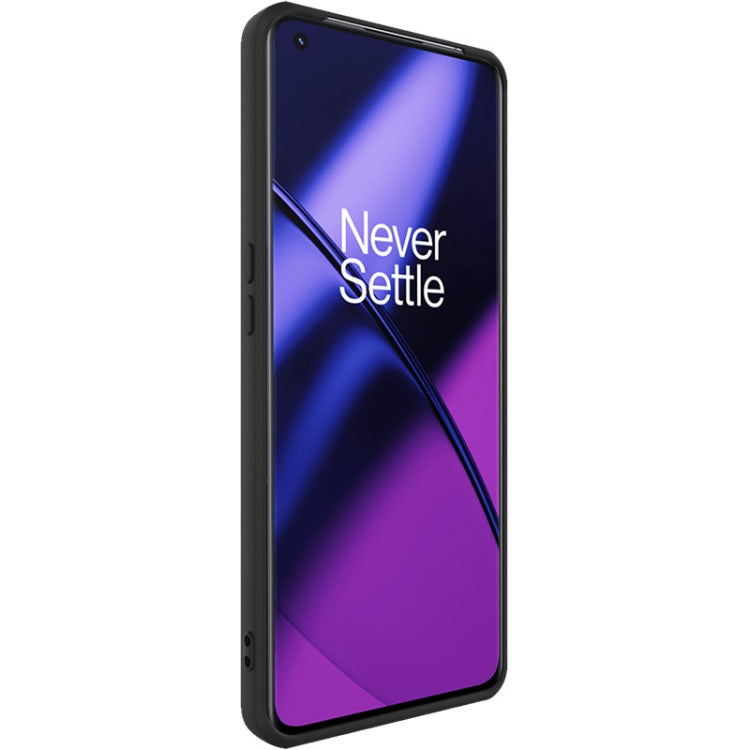 For OnePlus 11 5G IMAK UC-4 Series Straight Edge TPU Soft Phone Case(Black) by imak