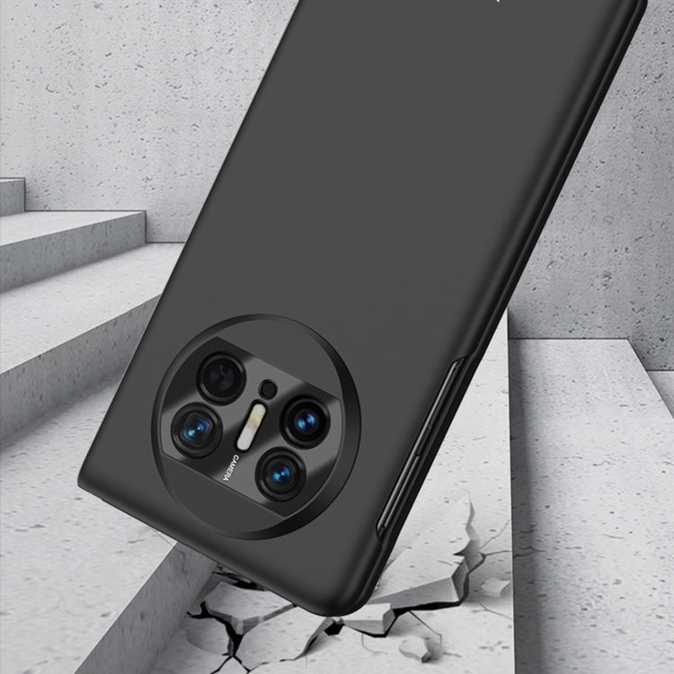 For Huawei Mate X3 GKK Peep-proof Integrated Ultra-thin Full Coverage Phone Flip Case(Silver) by GKK