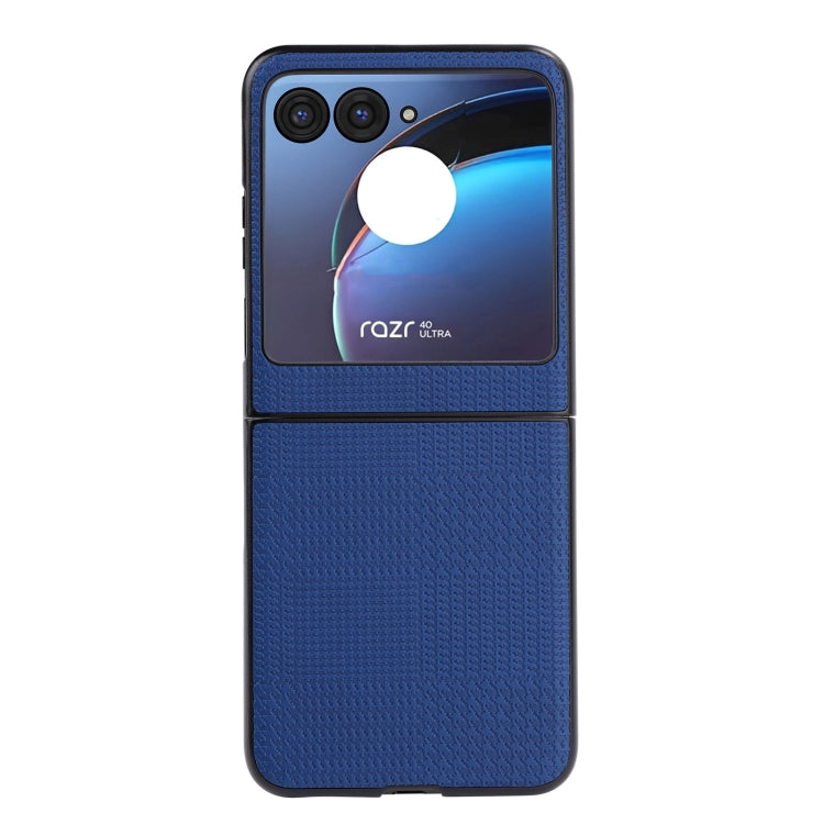 For Motorola Razr 40 Ultra ViLi TH Series Shockproof TPU + PC Phone Case(Blue) by ViLi