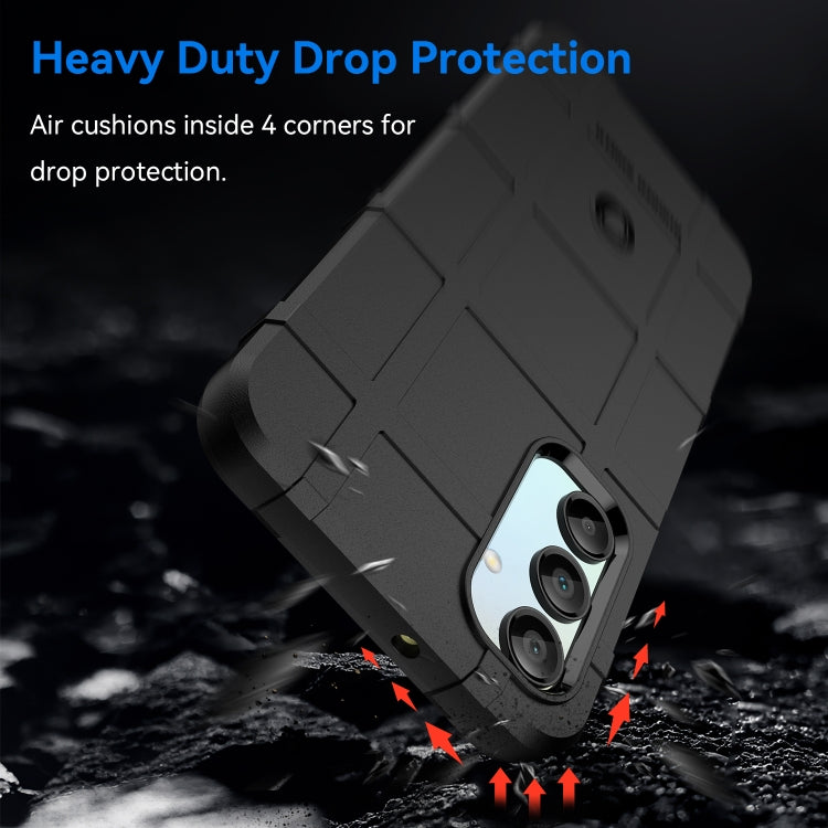 For Samsung Galaxy A36 5G Full Coverage Shockproof TPU Phone Case(Black) by bashfashion