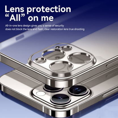 For iPhone 15 SULADA Electroplating Frosted TPU Phone Case(Black) by SULADA