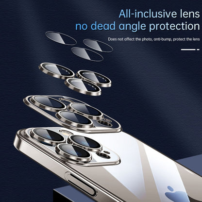 For iPhone 15 Plus SULADA JINGJIA Series Lens Protector PC Phone Case(Silver) by SULADA