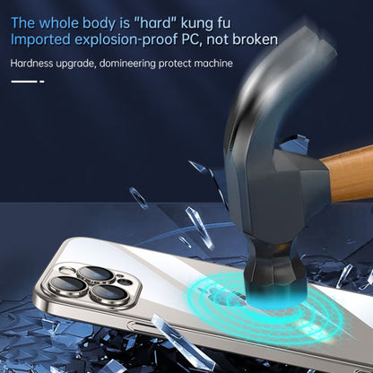 For iPhone 15 Plus SULADA JINGJIA Series Lens Protector PC Phone Case(Silver) by SULADA