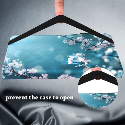 For Samsung Galaxy Tab A7 Lite 8.7 Crystal Texture Painted Leather Tablet Case(Plum Bossom) by bashfashion