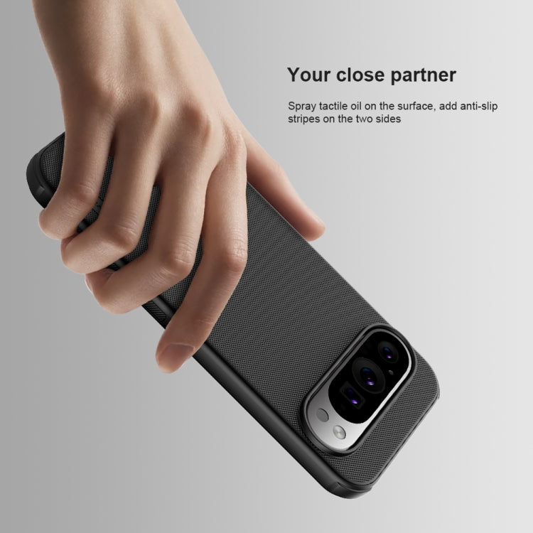 For Google Pixel 9 Pro NILLKIN Frosted Shield Pro Magnetic Phone Case(Black) by NILLKIN