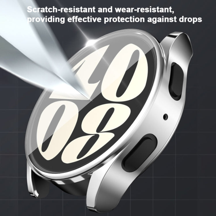 For Samsung Galaxy Watch FE 40mm Full Coverage Electroplated TPU Watch Protective Case(Red) by bashfashion