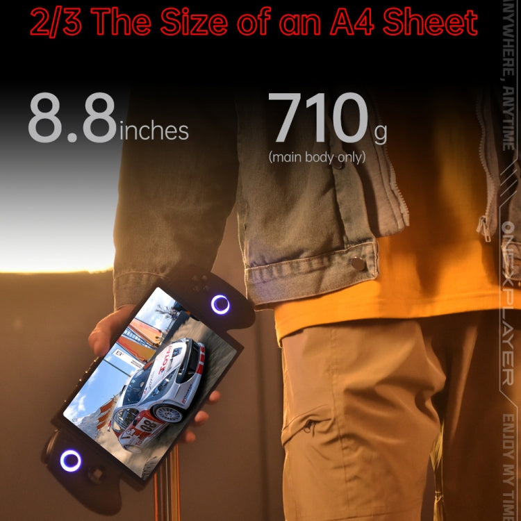 ONE-NETBOOK OneXPlayer X1 mini 8.8 inch Handheld Game Console, 32GB+1TB, Windows 11 AMD Ryzen 7 8840U(Black) by ONE-NETBOOK