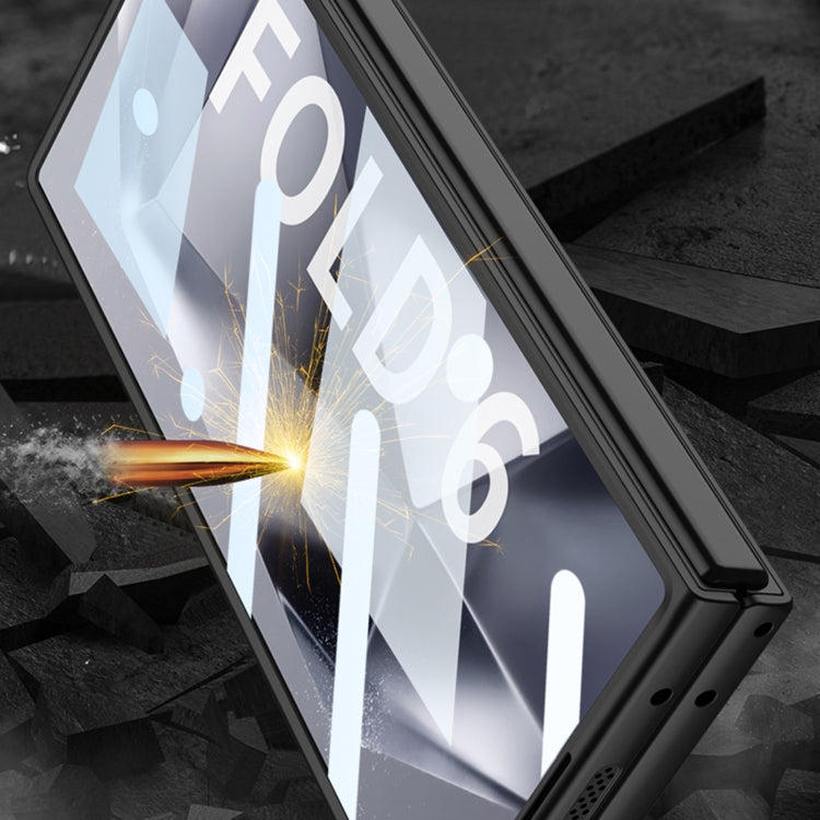 For Samsung Galaxy Z Fold6 GKK Integrated Electroplating Telescope Full Coverage Phone Case(Green) by GKK