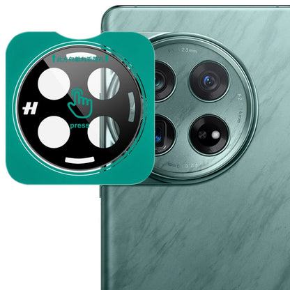 For OnePlus 12 5G imak Black Version HD Glass Rear Camera Lens Film, Self-positioning Version by imak