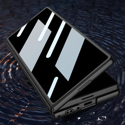 For Samsung Galaxy Z Fold6 Slim GKK Integrated Ultra-thin Privacy Full Coverage Phone Case(Green) by GKK