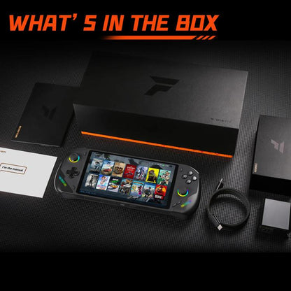 ONE-NETBOOK OneXPlayer F1 Pro 7 inch Handheld Game Console, 64GB+4TB, Windows 11 AMD Ryzen AI 9 HX 370 CPU(UK Plug) by ONE-NETBOOK