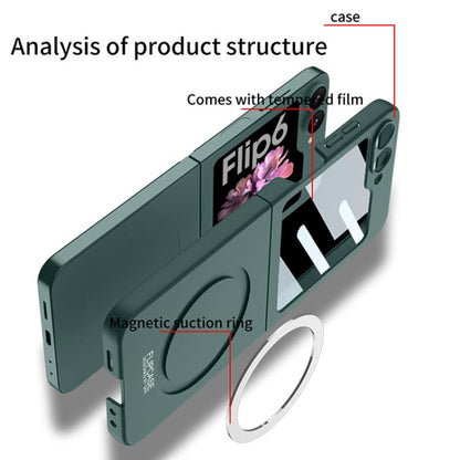 For Samsung Galaxy Z Flip6 / Flip7 FE GKK Ultra-thin MagSafe Full Coverage Phone Case(Purple) by GKK