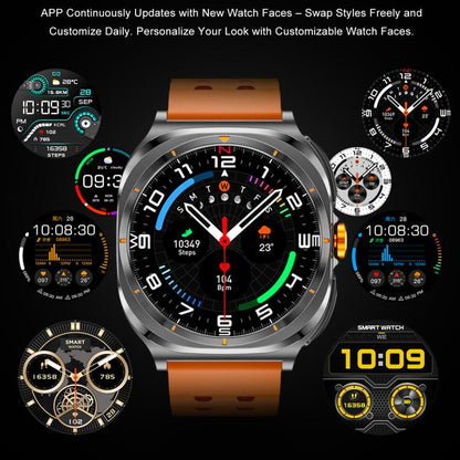 GT98 1.53 inch 2 in 1 Bluetooth Headphone IP67 Waterproof Smart Watch Supports Blood Oxygen Monitoring(Black Orange) by bashfashion