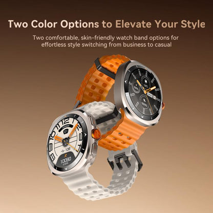 JOYROOM Venture Series JR-FV2 Smart Watch, Support Bluetooth Call / Sleep / Blood Oxygen / Heart Rate / Blood Pressure Health Monitor(White) by JOYROOM