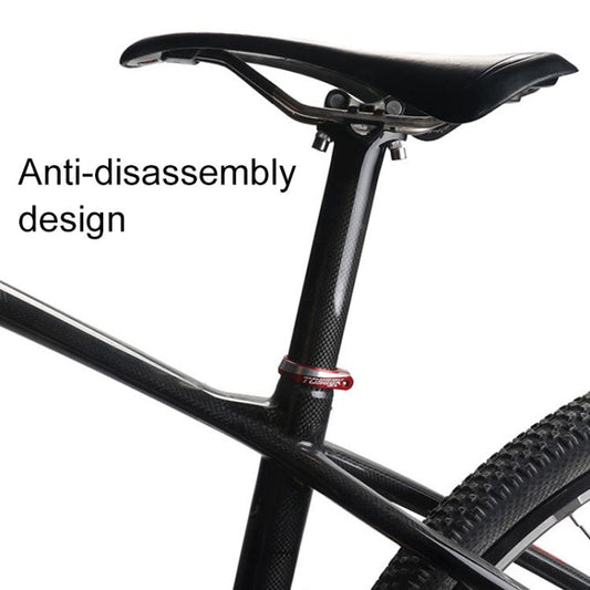 34.9mm TOSEEK Aluminum Alloy Bicycle Seat Tube Clamp(Black) by TOSEEK