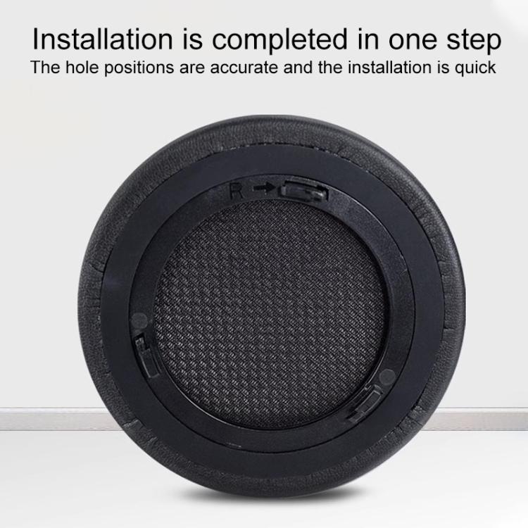 1 Pair Mesh Replacement Earpads For Corsair Virtuoso RGB WIRELESS XT(White) by bashfashion