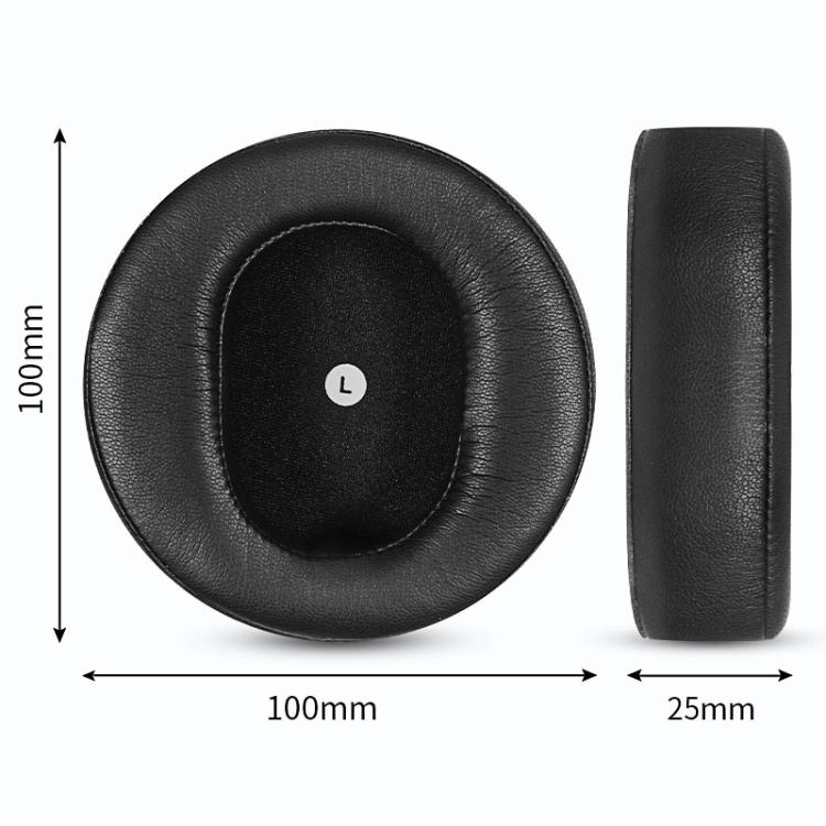 1 Pair Sponge Earmuffs Replacement Earpads For Audeze Maxwell, Model:Football Net(Black) by bashfashion