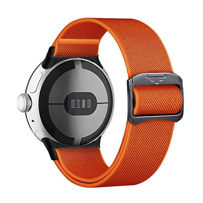 For Google Pixel Watch 3 45mm xDfind Elastic Nylon Watch Band(Orange) by xDfind