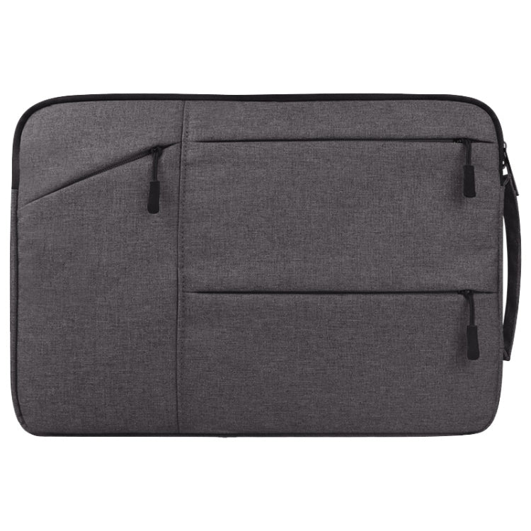 Universal Multiple Pockets Wearable Oxford Cloth Soft Portable Simple Business Laptop Tablet Bag, For 12 inch and Below Macbook, Samsung, Lenovo, Sony, DELL Alienware, CHUWI, ASUS, HP(Grey) by bashfashion