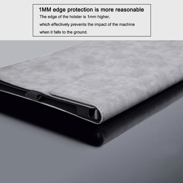 Laptop Bag Case Sleeve Notebook Briefcase Carry Bag for Microsoft Surface Pro 6 12.3 inch (Grey) by bashfashion