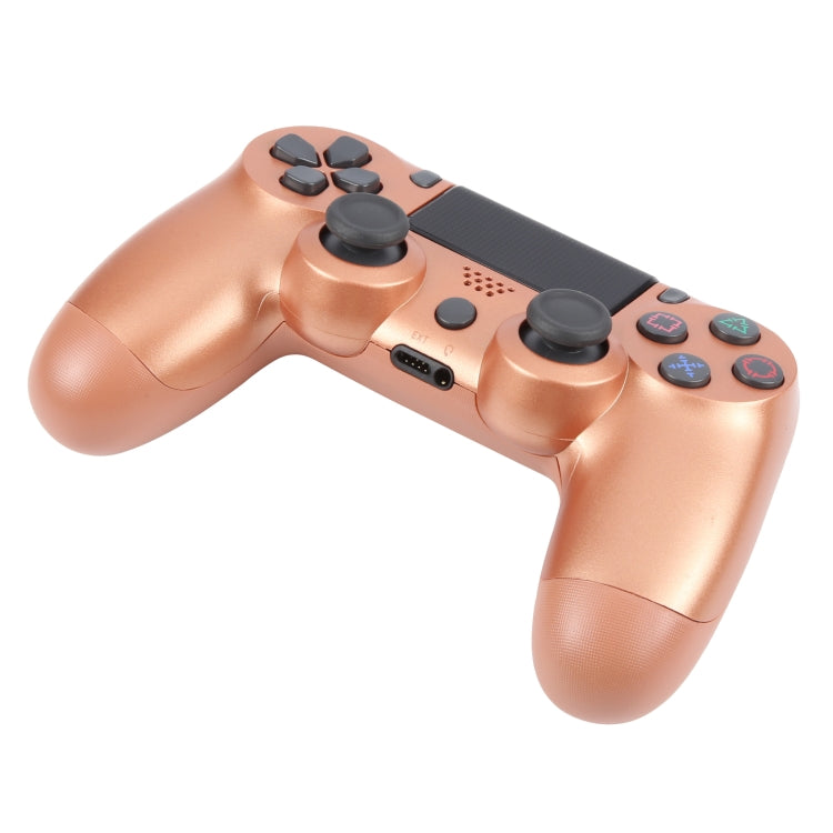 Wireless Bluetooth Snowflake Button Game Controller for Sony PS4 (Bronze) by bashfashion
