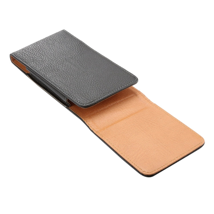 Litchi Texture Vertical Flip Upright Leather Case / Waist Bag for Galaxy S9+ / S8+ / Note 8 & Note 5, Huawei Mate 8,etc(Black) by bashfashion