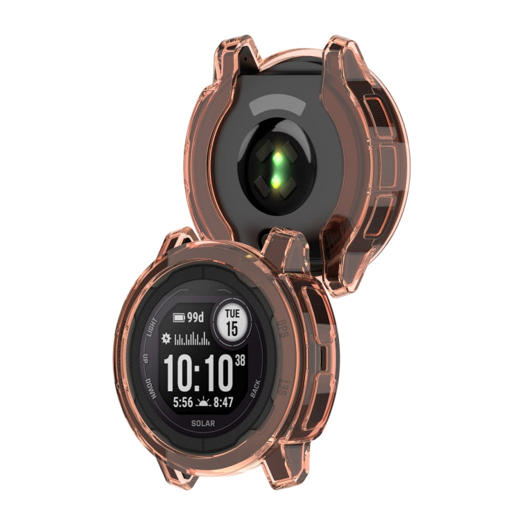 For Garmin Instinct 2 Shockproof TPU Soft Watch Protective Case(Black) by bashfashion