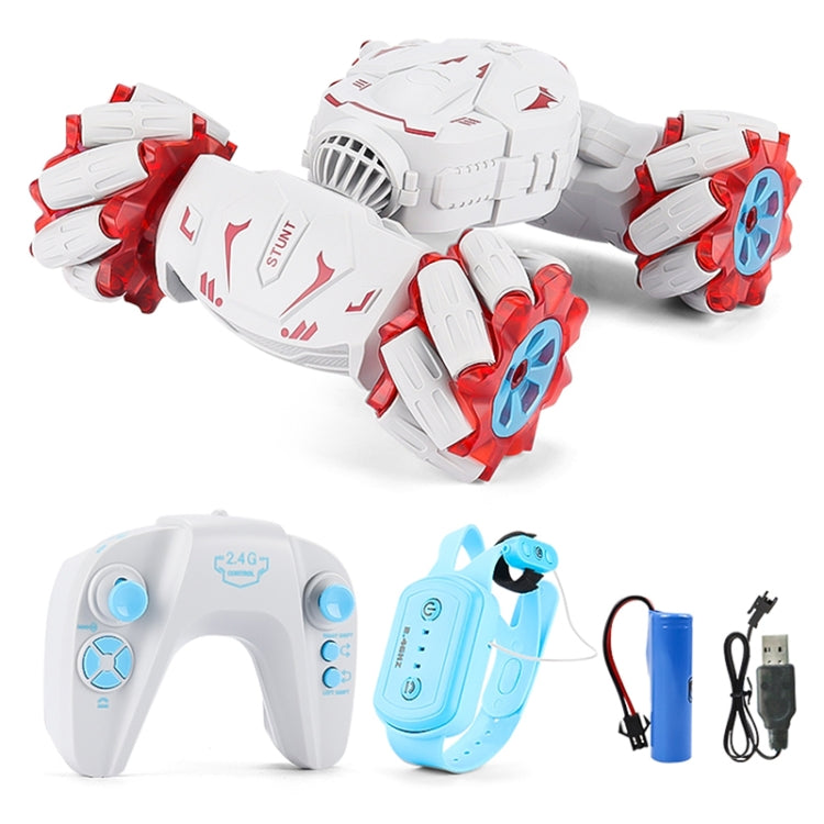 MoFun JC06 2.4G Remote Control Torsion Stunt Car, Specifications:Dual RC(Blue) by MoFun