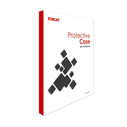 For OnePlus Pad / OPPO Pad 2 ENKAY 360 Degree Rotation Stand Litchi Leather Smart Tablet Case(Brown) by ENKAY