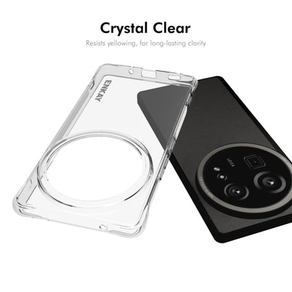 For Sharp Aquos R9 Pro ENKAY Hat-Prince Transparent TPU Shockproof Phone Case by ENKAY