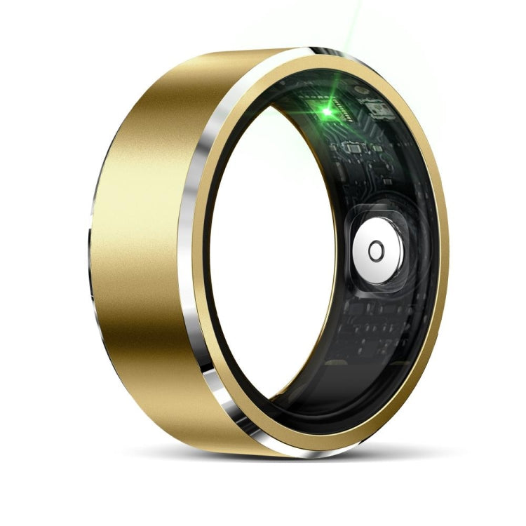 R5 SIZE 12 Smart Ring, Support Health Monitoring / Multiple Sports Modes(Gold) by bashfashion