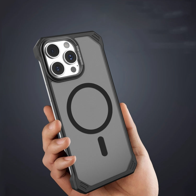 For iPhone 16 Starshield Frameless MagSafe PC Phone Case(Grey) by bashfashion