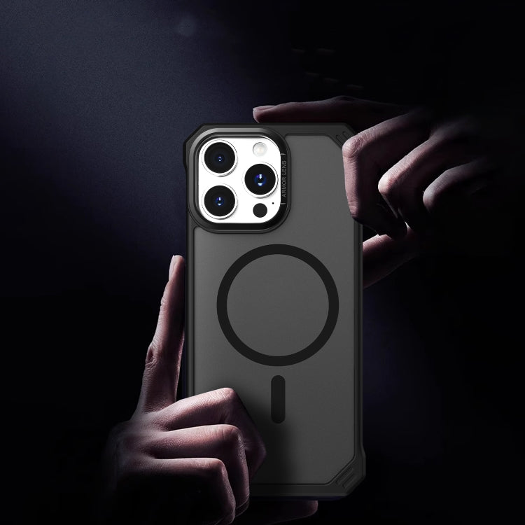 For iPhone 16 Starshield Frameless MagSafe PC Phone Case(Grey) by bashfashion