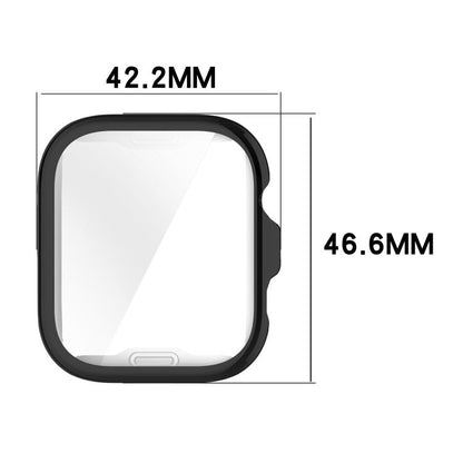 For Huawei Watch Fit 4 Pro Electroplated TPU Full Coverage Watch Protective Case(Black) by bashfashion