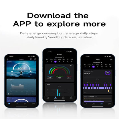 SY01 SIZE 10 Smart Ring, Support Heart Rate / Blood Oxygen / Sleep Monitoring / Multiple Sport Modes(Black) by bashfashion