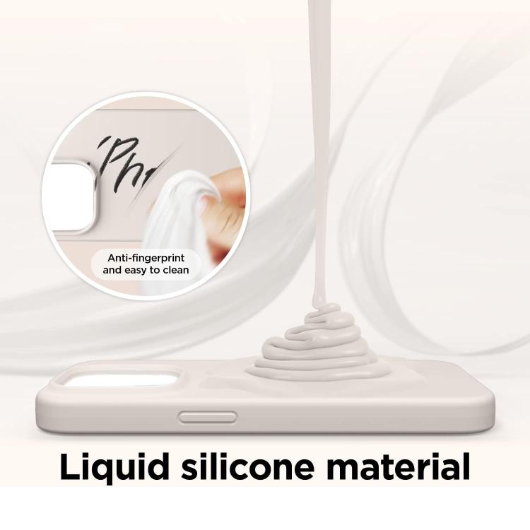 For iPhone 17 Kalebol Solid Color Simple All-inclusive Liquid Silicone Phone Case(Black) by Kalebol