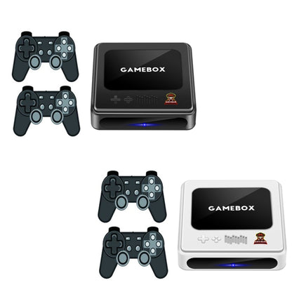 GD10 256G Built-In 60000+ Games Dual System Set-Top Box 3D Home 4K HD TV Game Console Box EU Plug(Black) by ANBERNIC