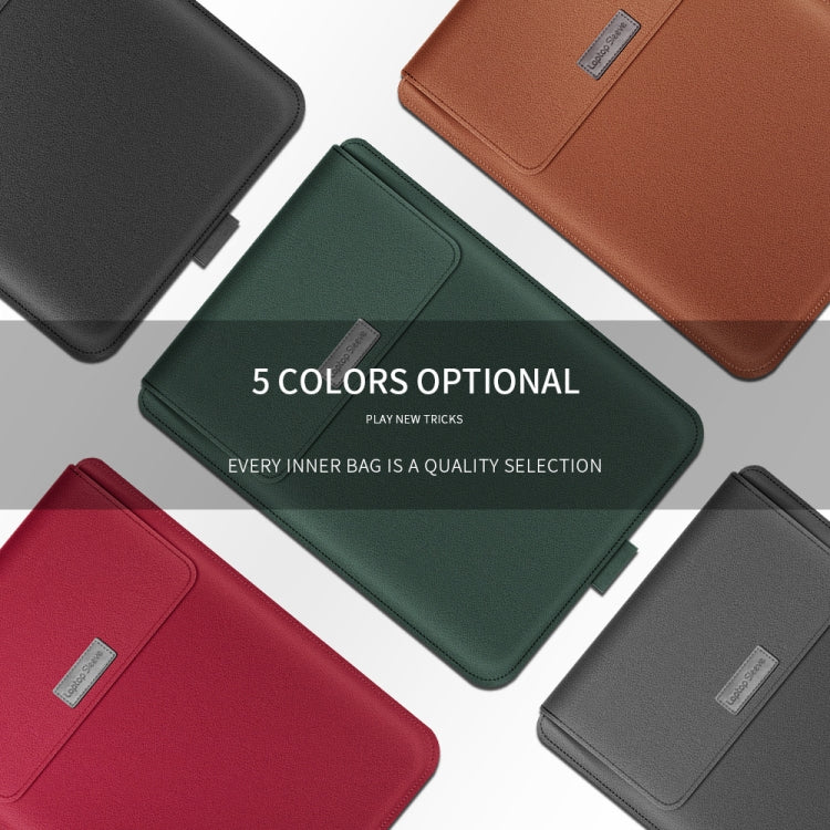 A2 4 in 1 Computer Bracket Liner Bag Storage Bag, Size:11/12 inch(Brown) by bashfashion