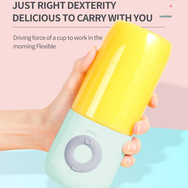 Mini Portable Usb Juice Machine Multi-Function Electric Charging Household Juicer( White) by bashfashion