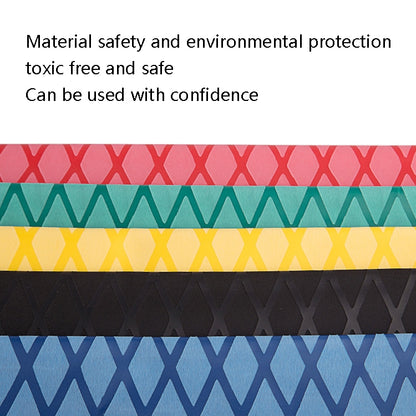 1m Fish Rod Heat Shrinkable Hand Handling Insulation Non-Slip Waterproof Sleeve, Specification: Diameter 20mm(Blue) by bashfashion