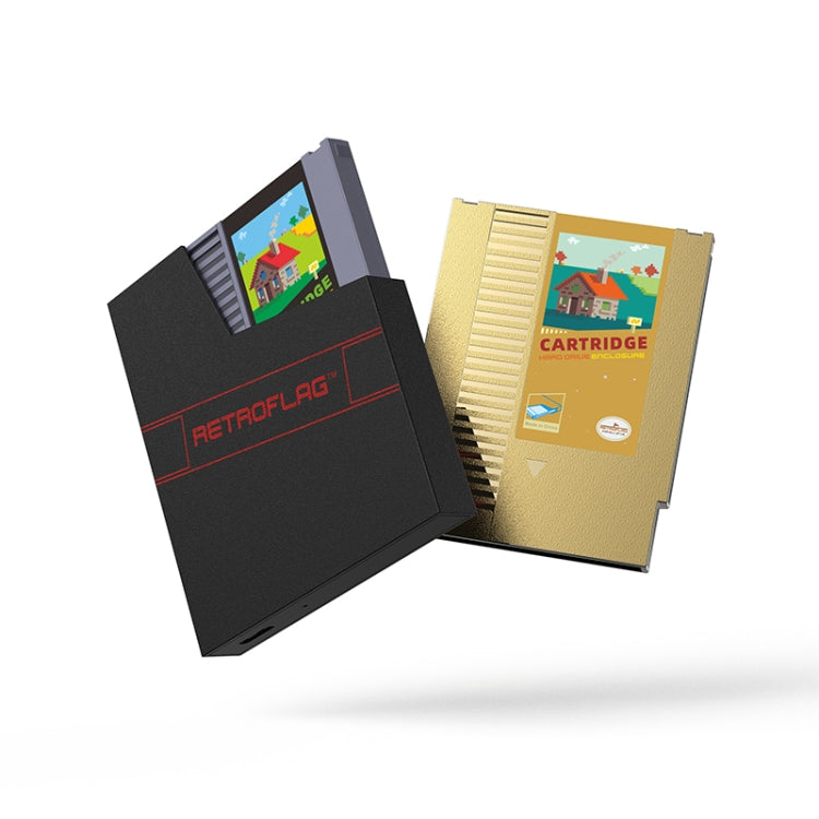 Retroflag Data Connection Hard Disk Adapter Box For Raspberry NESPi 4 / PC(Silver Gray) by Retroflag