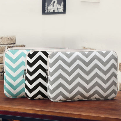 LiSEN LS-525 Wavy Pattern Notebook Liner Bag, Size: 12 inches(Gray) by LiSEN