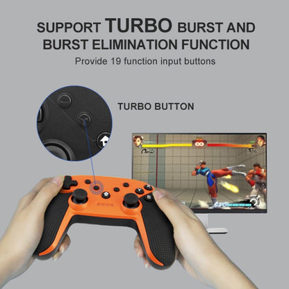 HS-SW520 3 In 1 Gamepad For Switch / PC / Android(Orange) by bashfashion