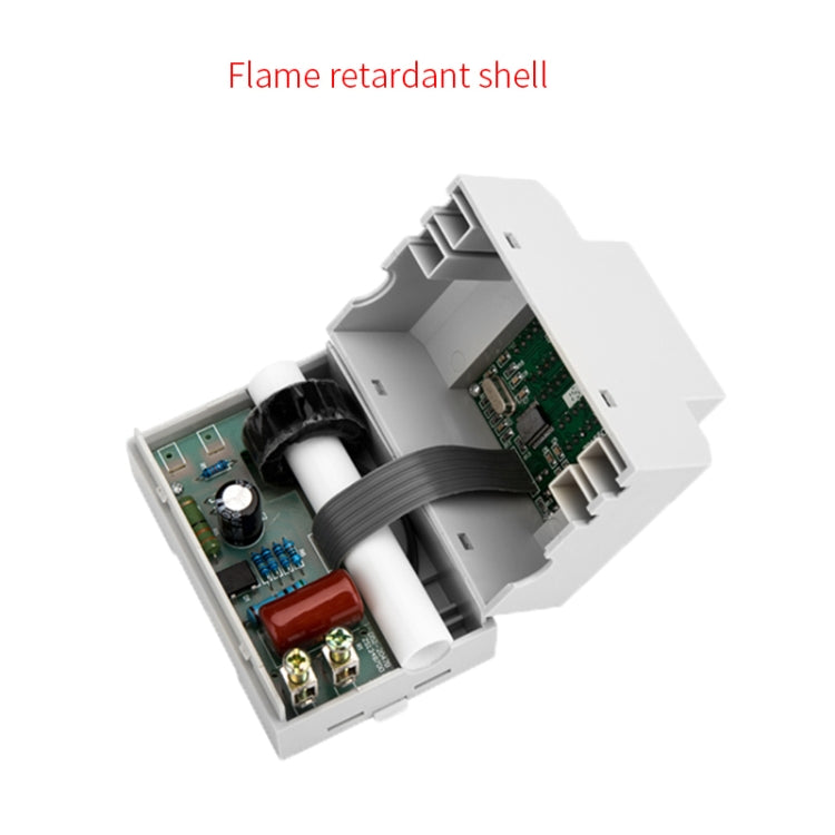 D52-2058 Wattmeter Din rail Volt Current Meter, Specification: AC80-300V Built-in CT by bashfashion