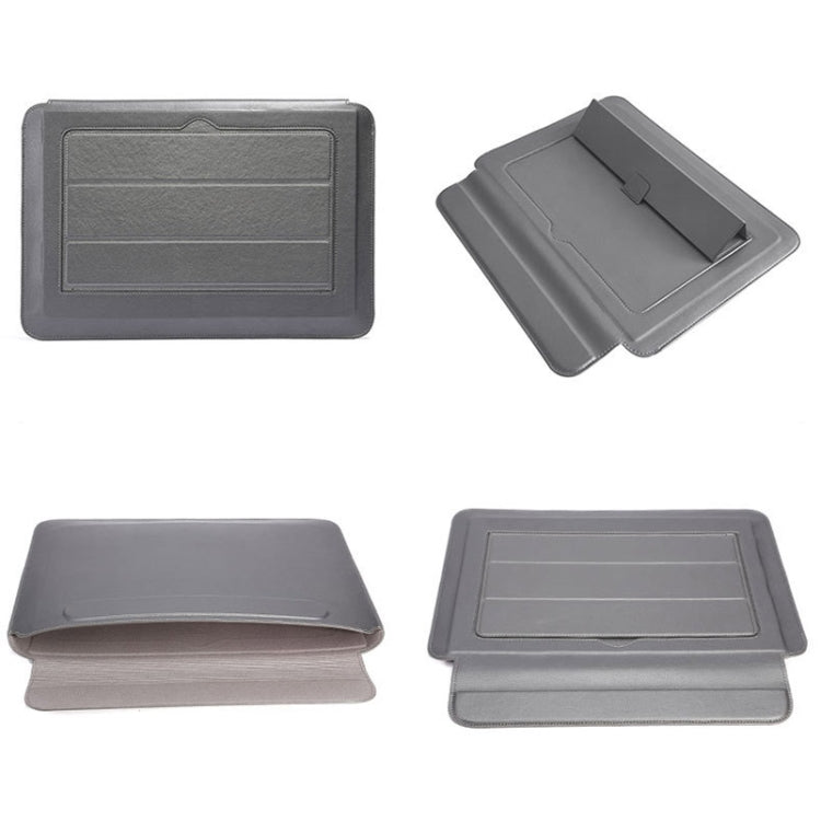 HL0066-005 Multifunctional Stand Laptop Bag, Size: 13 inches(Gray with Power Bag) by bashfashion